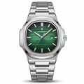 Reloj Poedagar Acero Esfera Verde