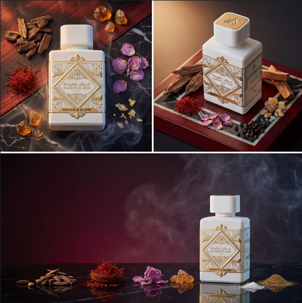 Lattafa Bade'e Al Oud Honor & Glory - 3.4oz Eau de Parfum