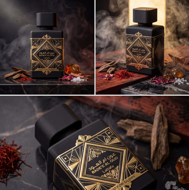Lattafa Bade'e Al Oud Oud For Glory - 3.4oz Eau de Parfum