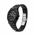 Reloj Poedagar Cuarzo Negro Mate