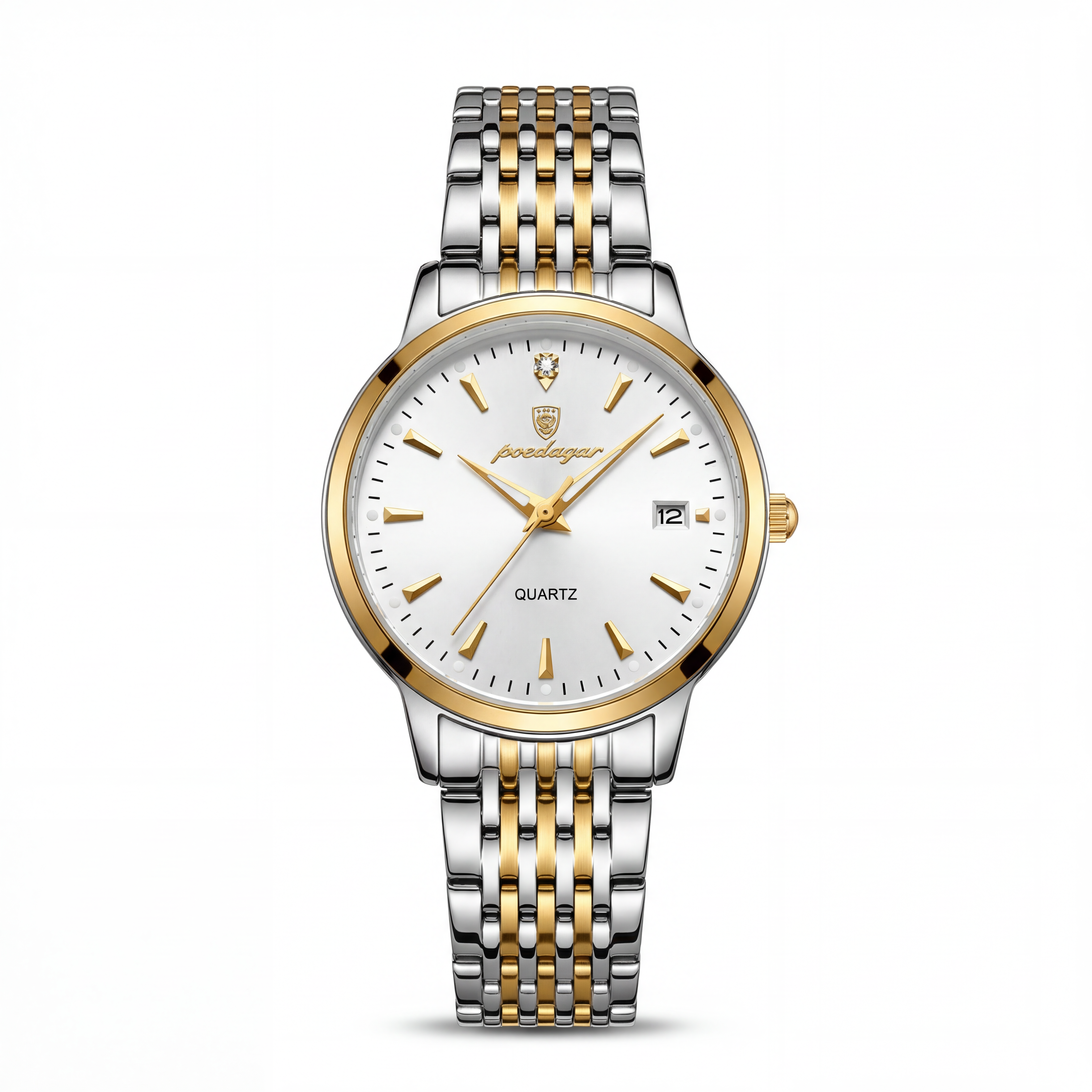 Reloj Poedagar Cuarzo Bicolor Clásico