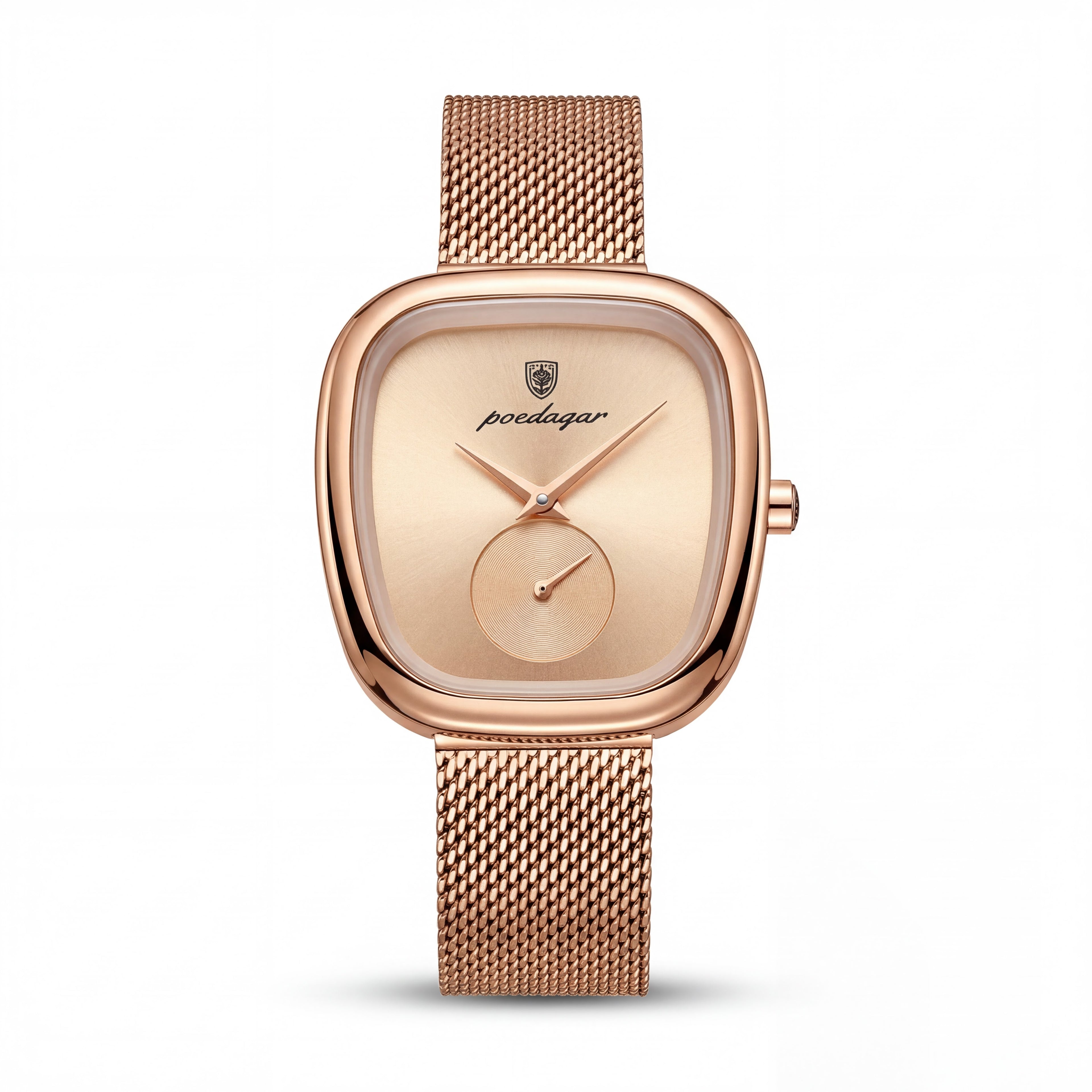 Reloj Poedagar Minimalista Oro Rosa Malla