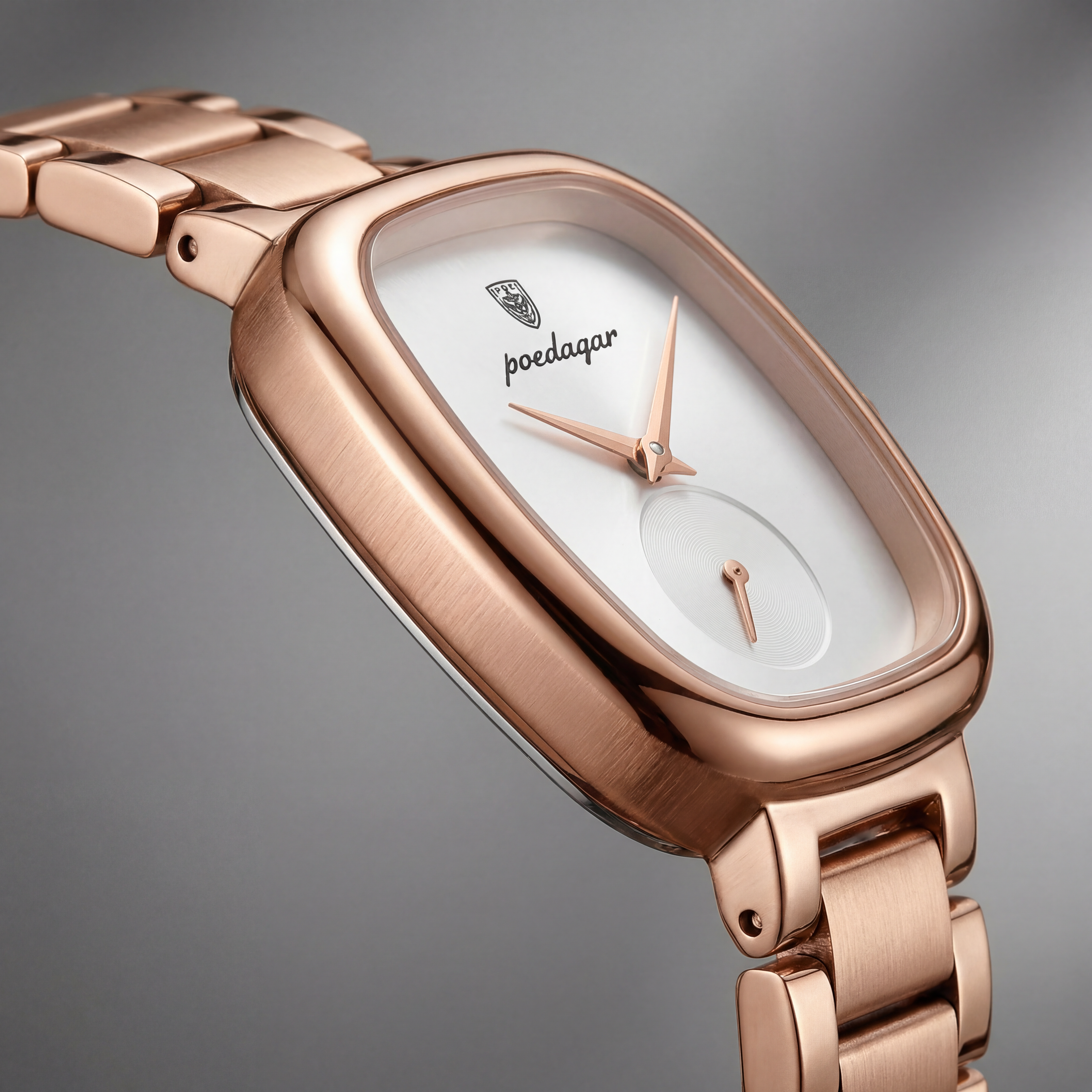 Reloj Poedagar Minimalista Oro Rosa